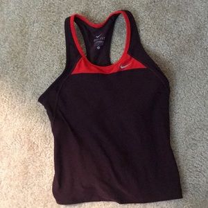 Nike racer back tank